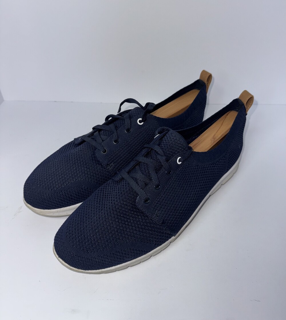 Navy Blue Brooks Knit Women's Shoes Size 9 Casual Lightweight Sneakers